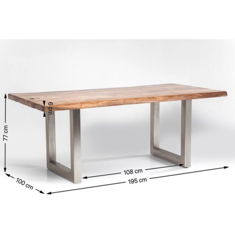 Table Pure Nature 195x100cm